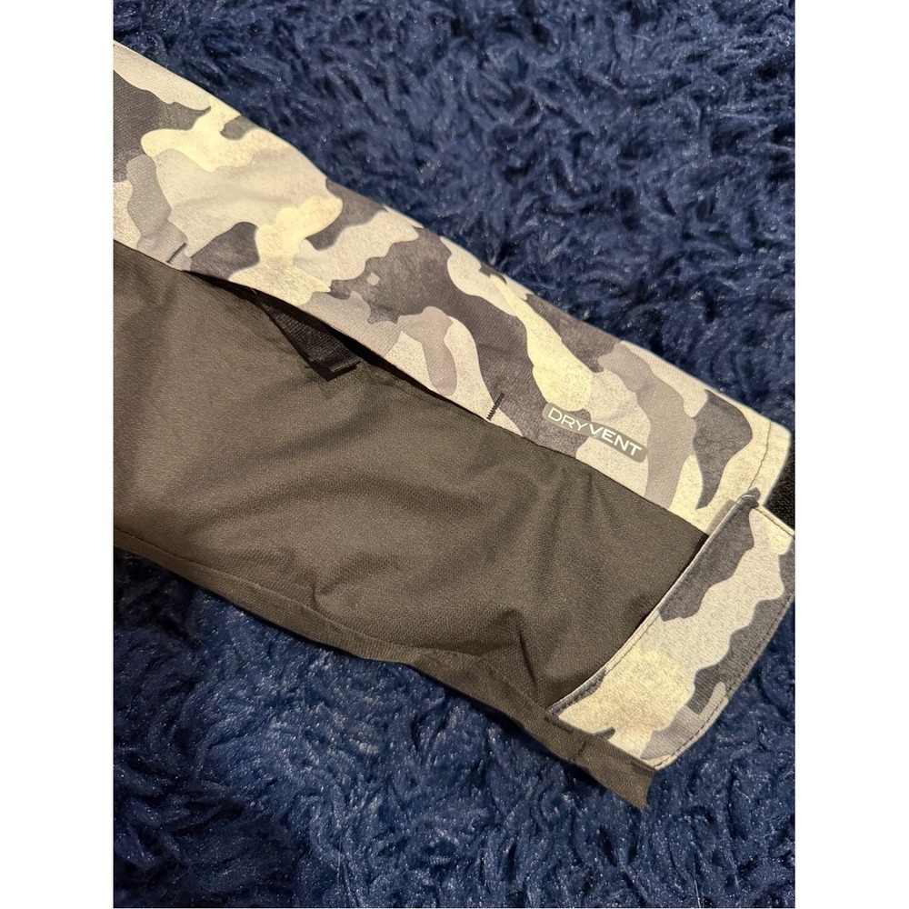 The North Face Boys Freedom Insulated Camo Jacket Black Gray XL 14/16 - Picture 6 of 8